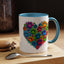 Animal Mug - Dog Paws Heart