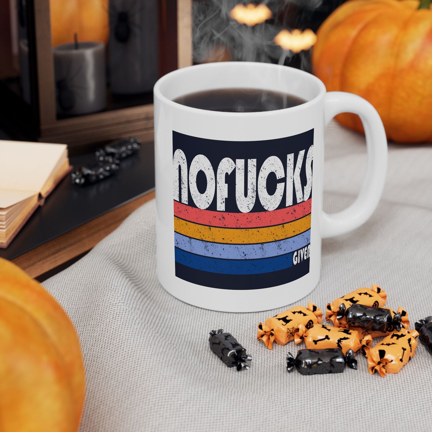 Adult Mug - No Fucks Given Retro