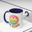 Motivation Mug - Retro Smiley Face Be Kind