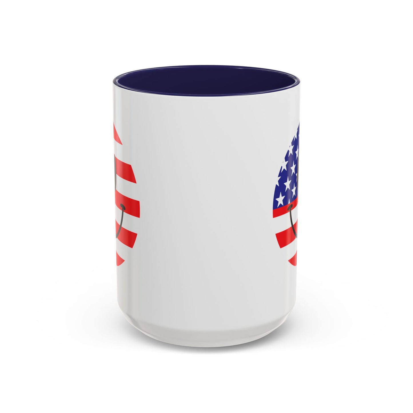 4th of July Mug - America Smiley Face