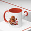 Christmas Mug - Gingerbread Man Cookies and Candy