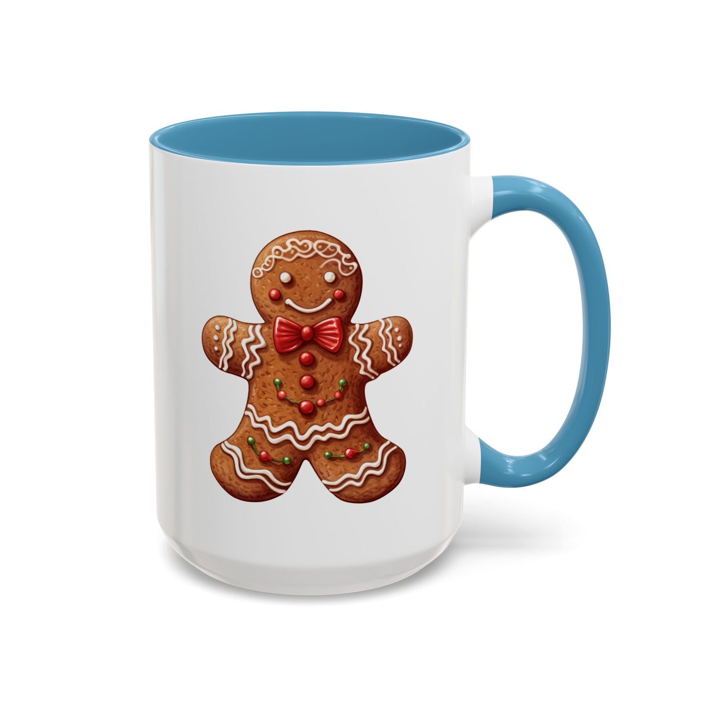Christmas Mug - Decorative Gingerbread Man