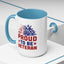 4th of July Mug - Proud to Be a Veteran Sunflower