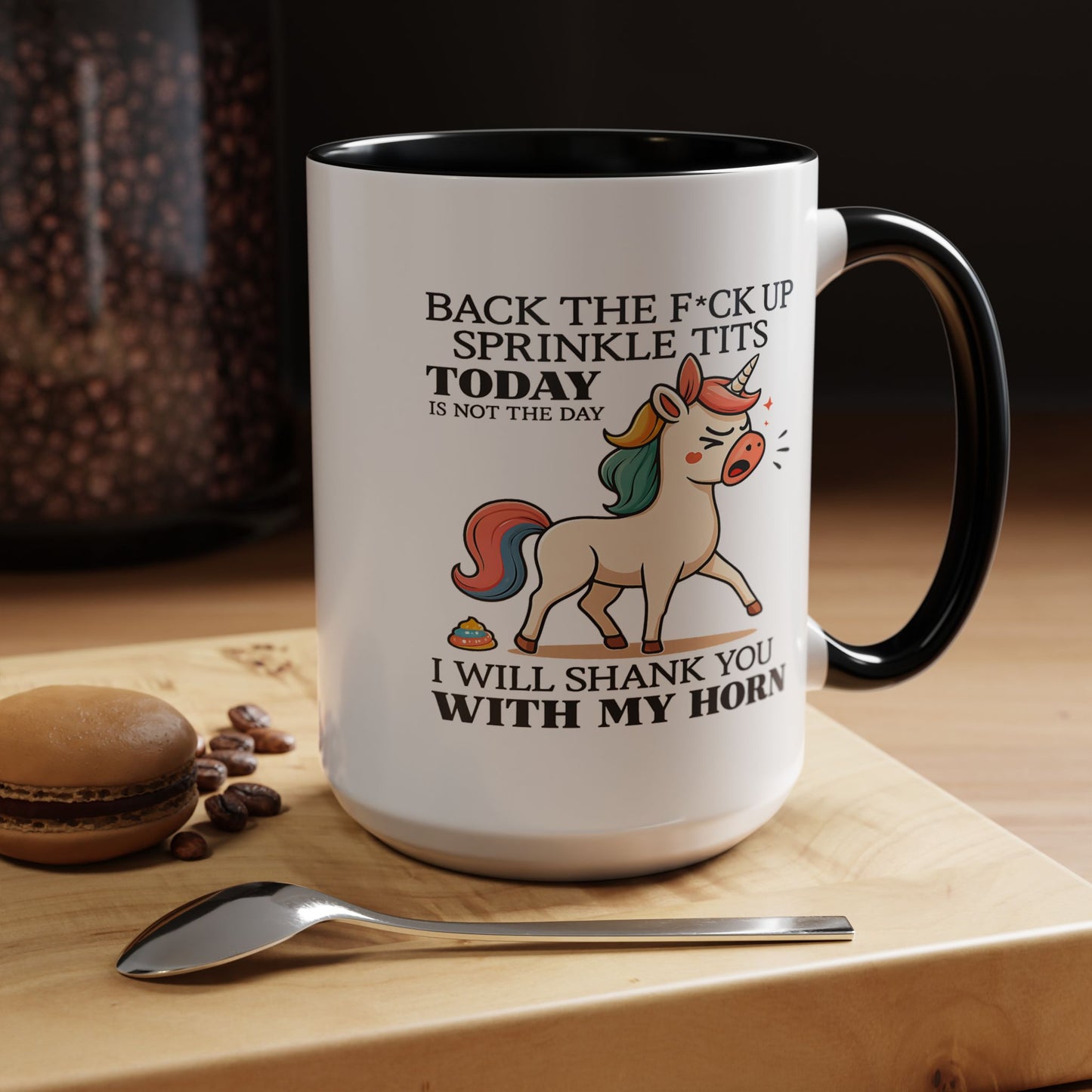 Adult Mug - Back The F*ck Up Sprinkle Tits