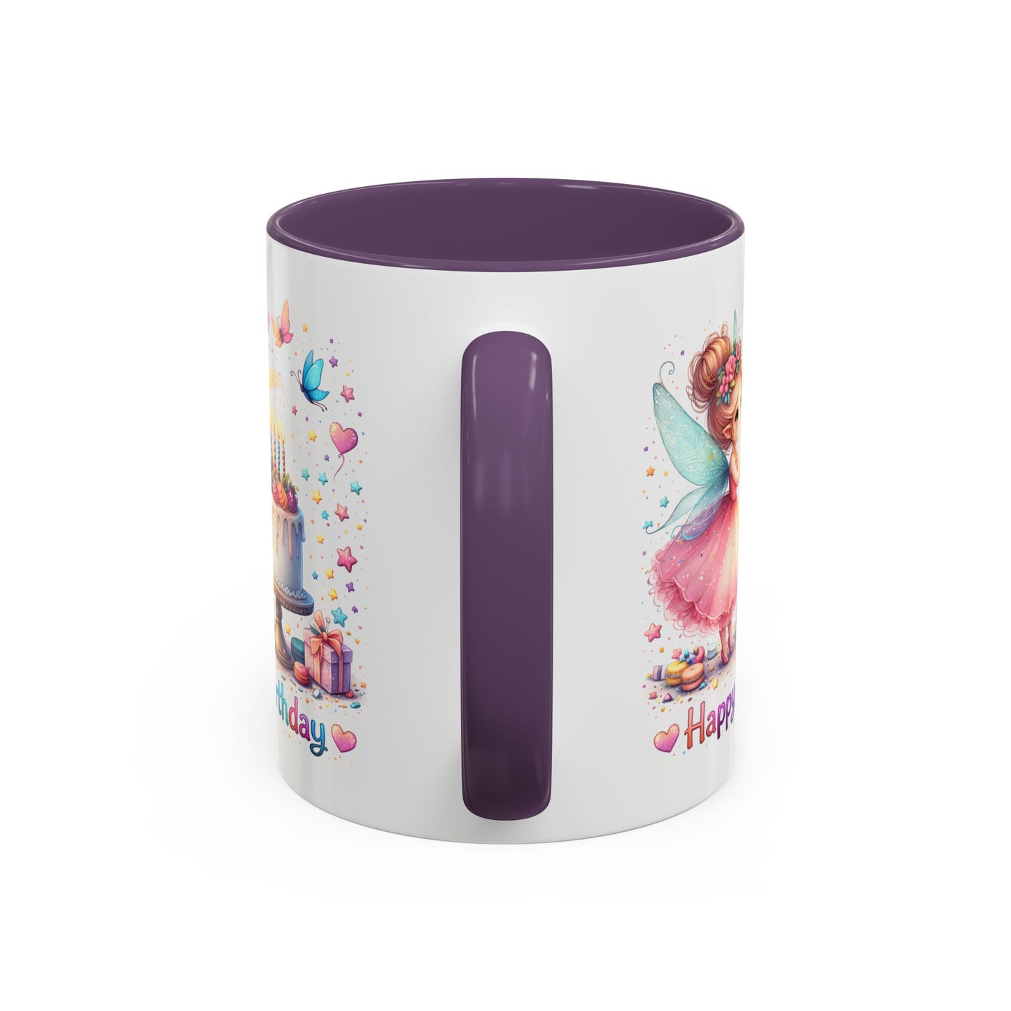 Birthday Mug - Fairy Butterflies