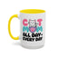 Animal Mug - Cat Mom All Day