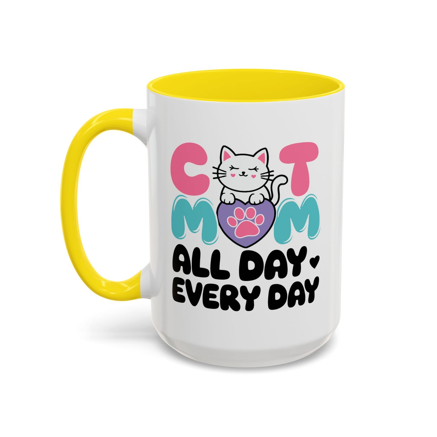 Animal Mug - Cat Mom All Day