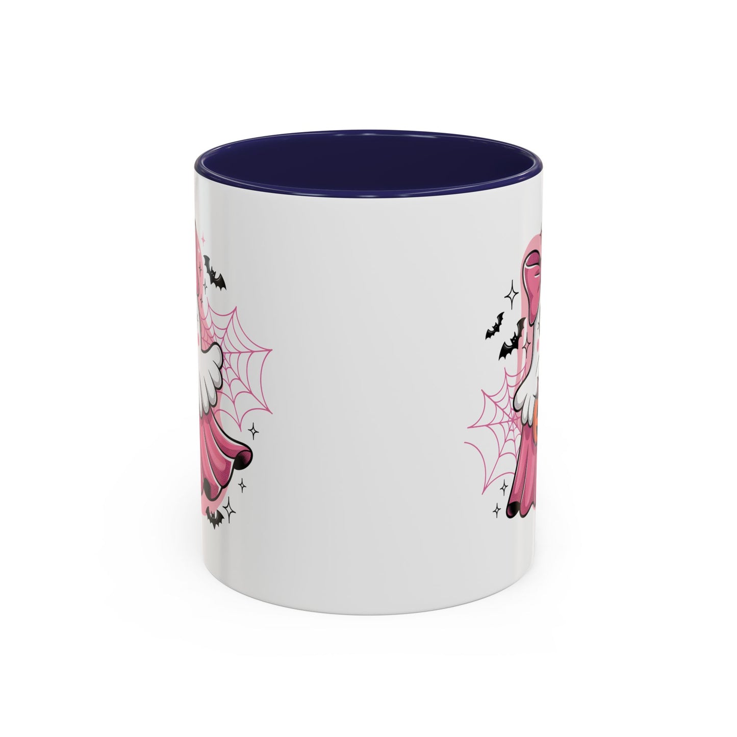 Halloween Mug - Ghost With Pink Bow