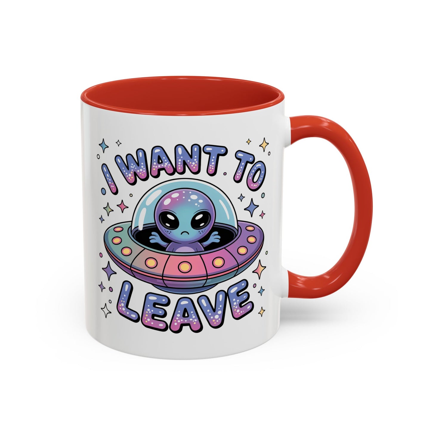 Alien Mug - I Want To Leave