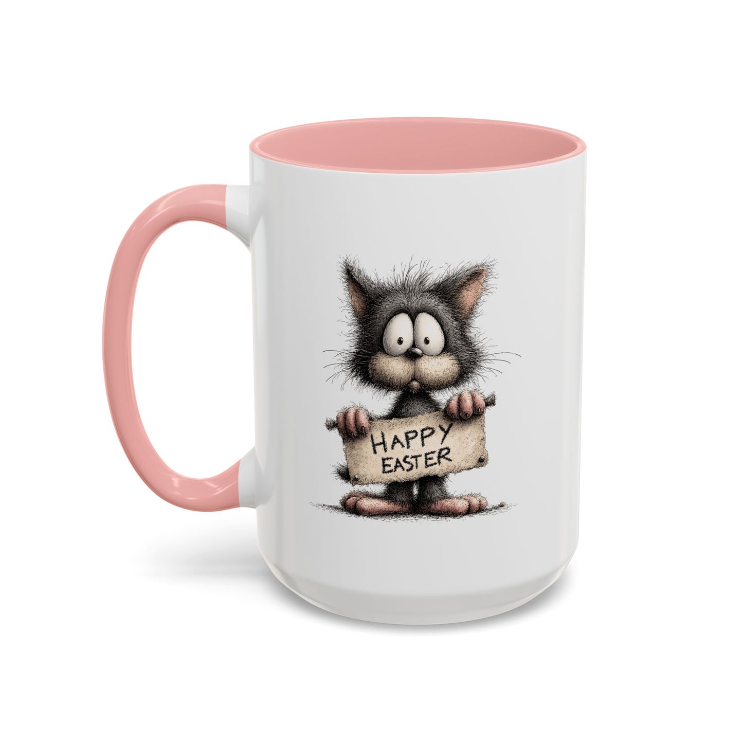 Easter Mug - Happy Easter Cat