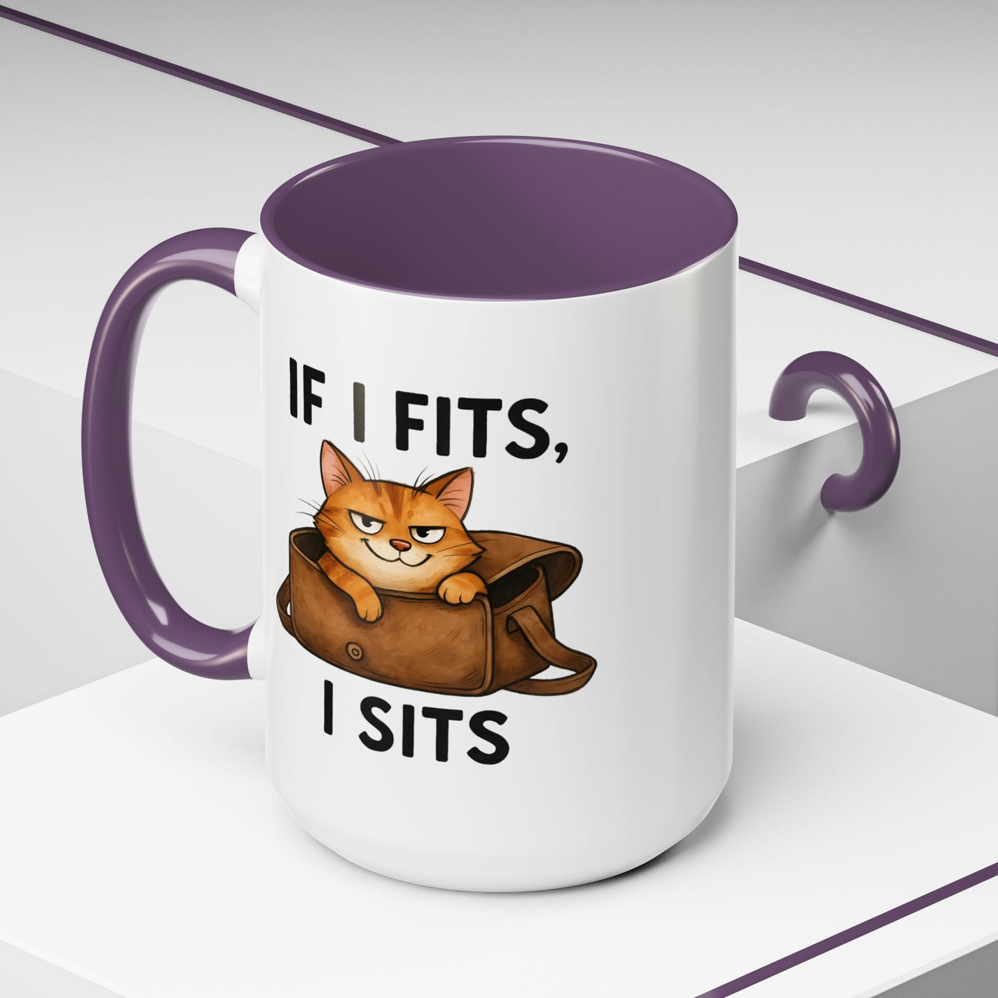 Animal Mug - If I Fits I Sits