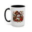 Christmas Mug - Red and Green Snowman 2