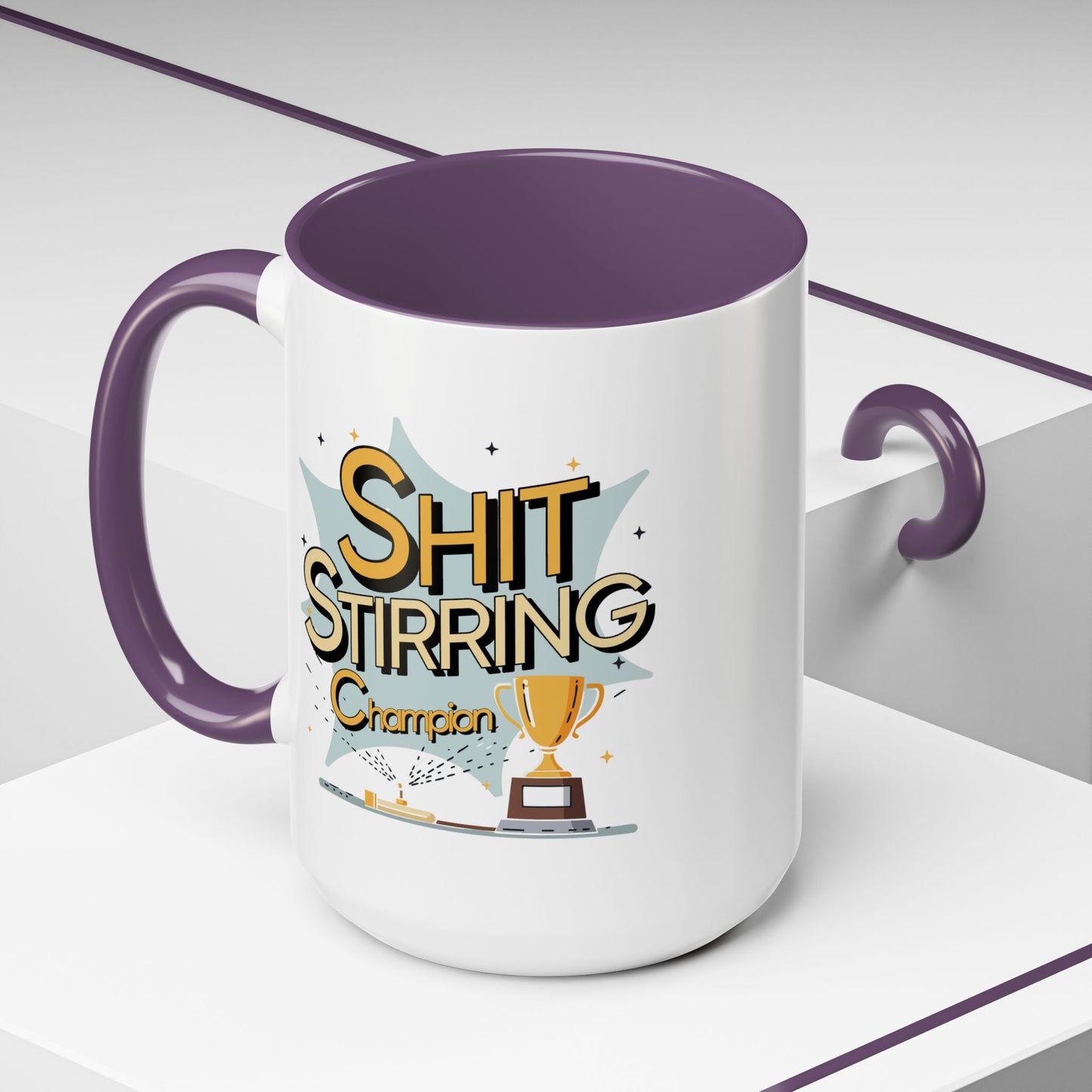 Adult Mug - Shit Stirring Champion