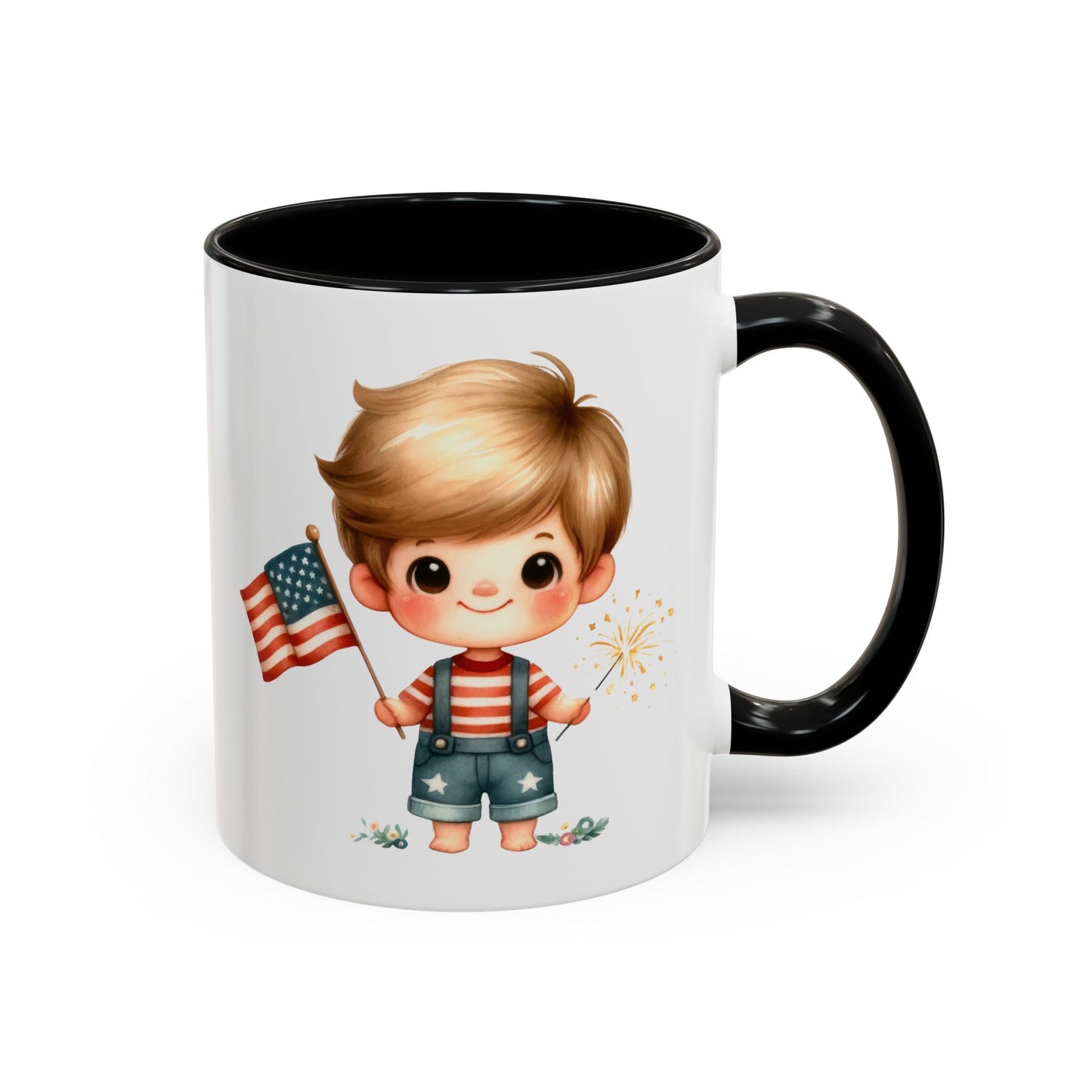 4th of July - American Boy Flag 2