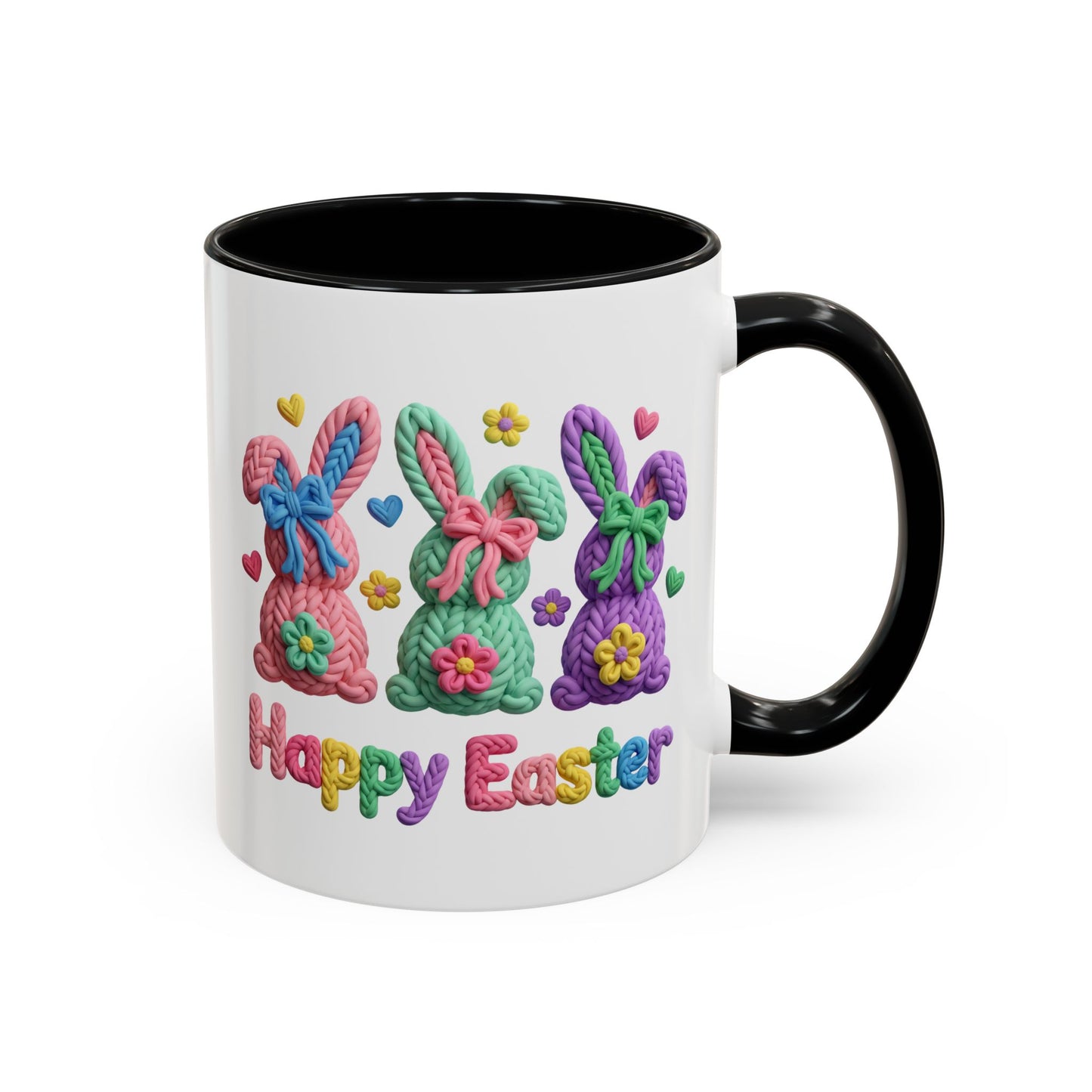 Easter Mug - Crochet Bunnies