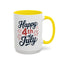 4th of July Mug - Happy 4th of July Fireworks