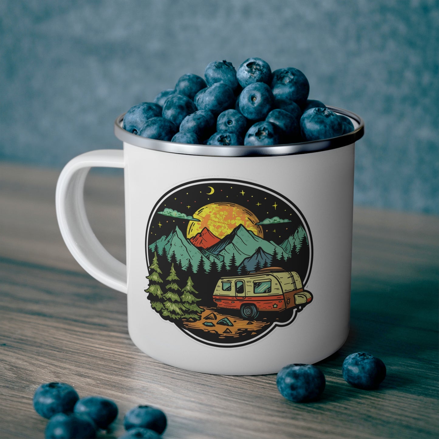 Adventure Mug - Camping Landscape 13