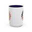 4th of July Mug - Happy Birthday America Sunflower