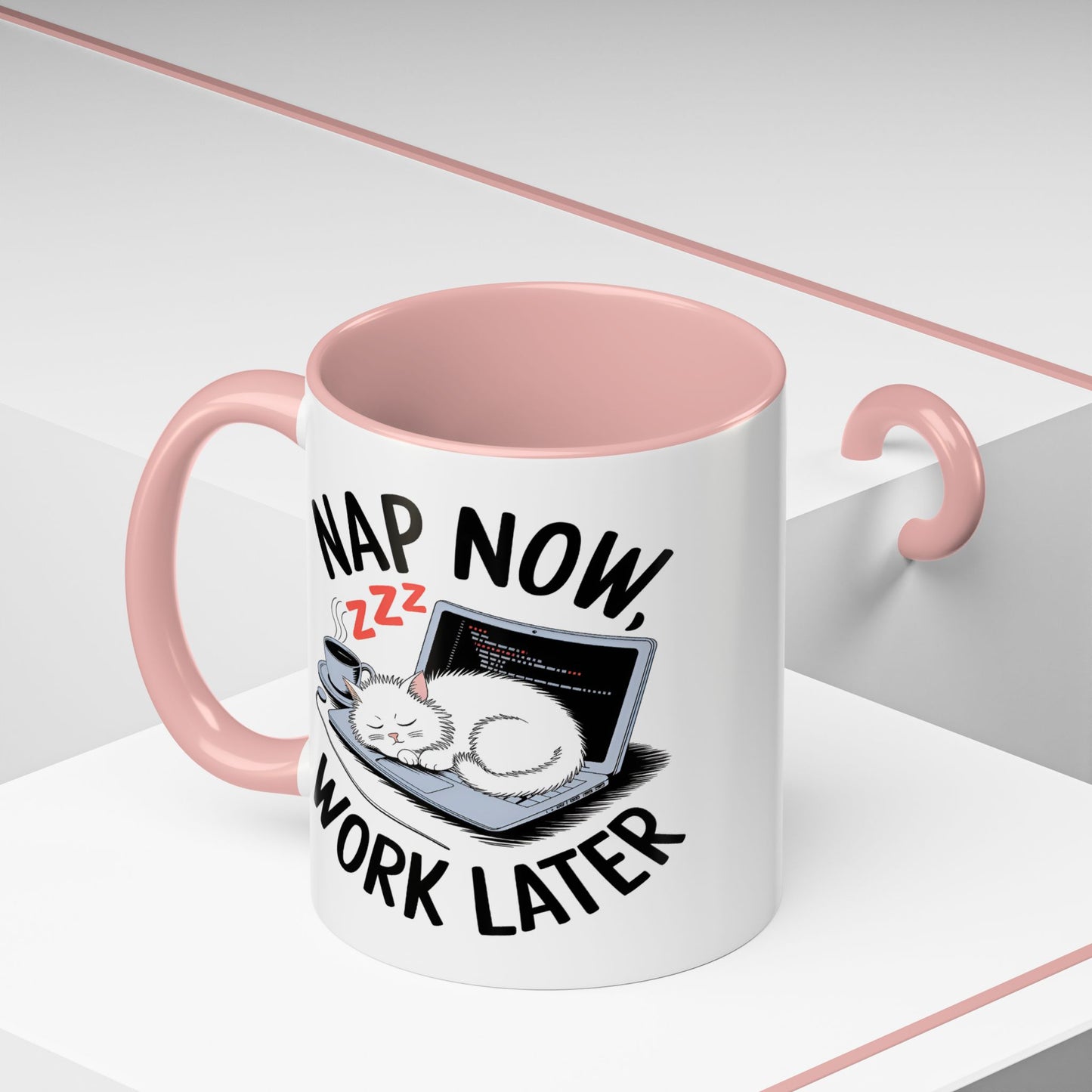 Animal Mug - Nap Now Work Later