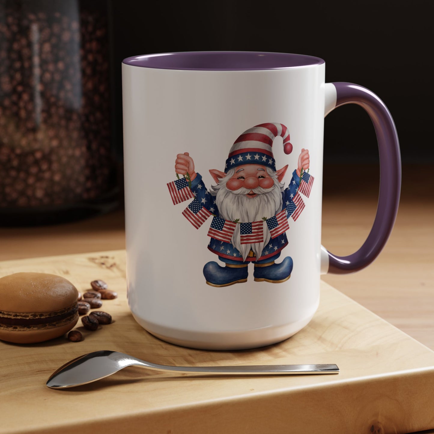 4th of July Mug - American Gnome 16