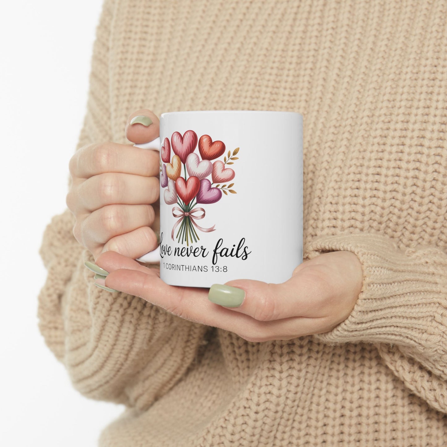 Anniversary Mug - Love Never Fails