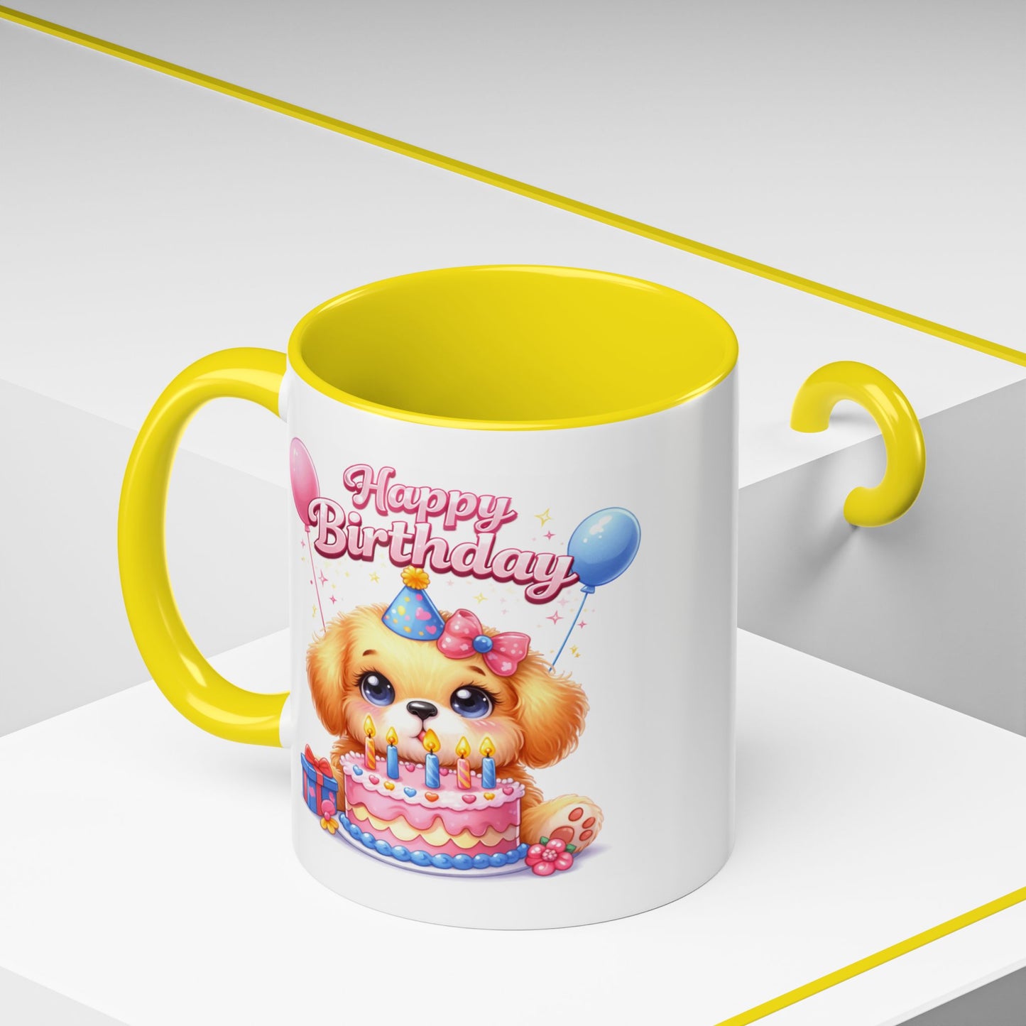 Birthday Mug - Puppy Cake