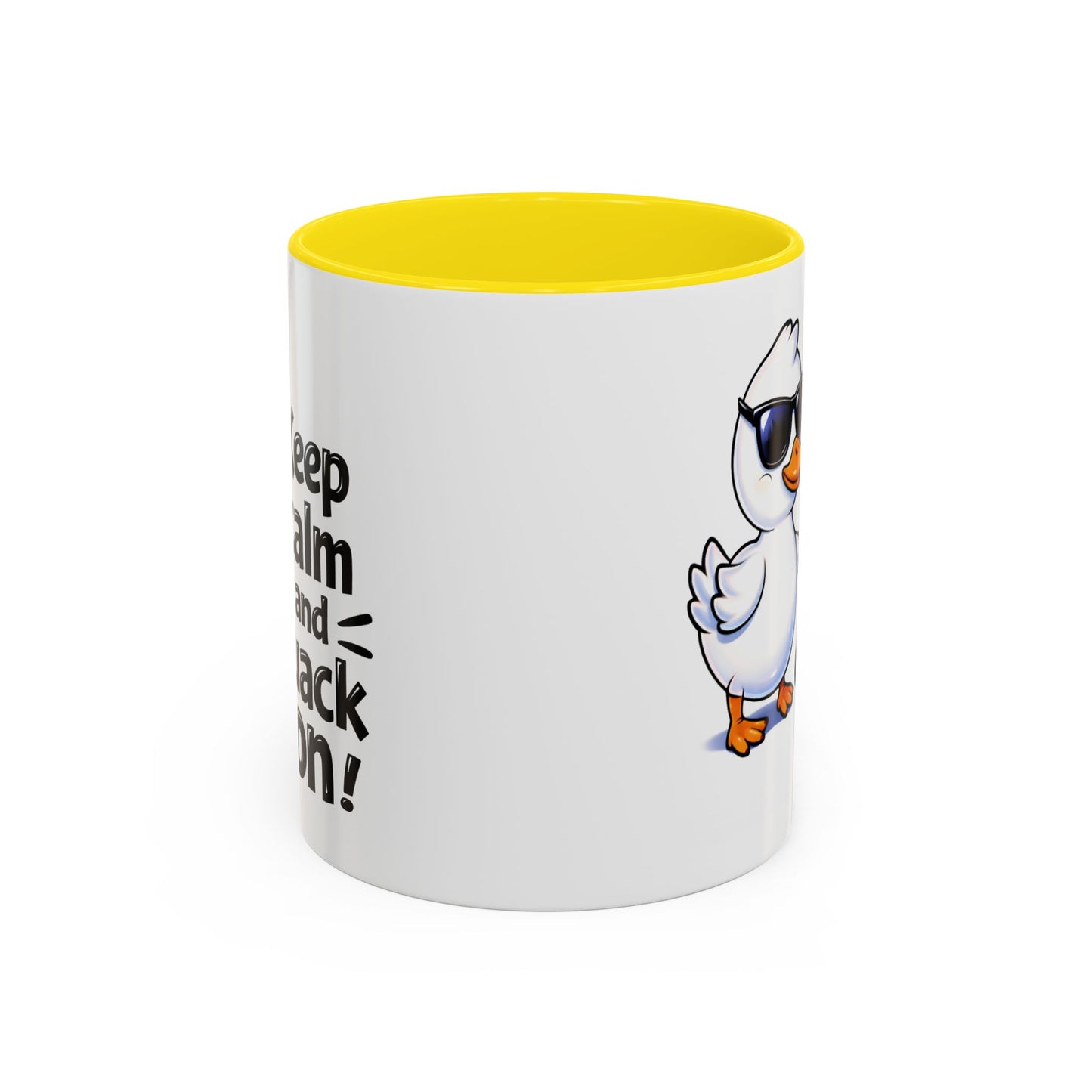 Wellness Mug - Keep Calm And Quack On