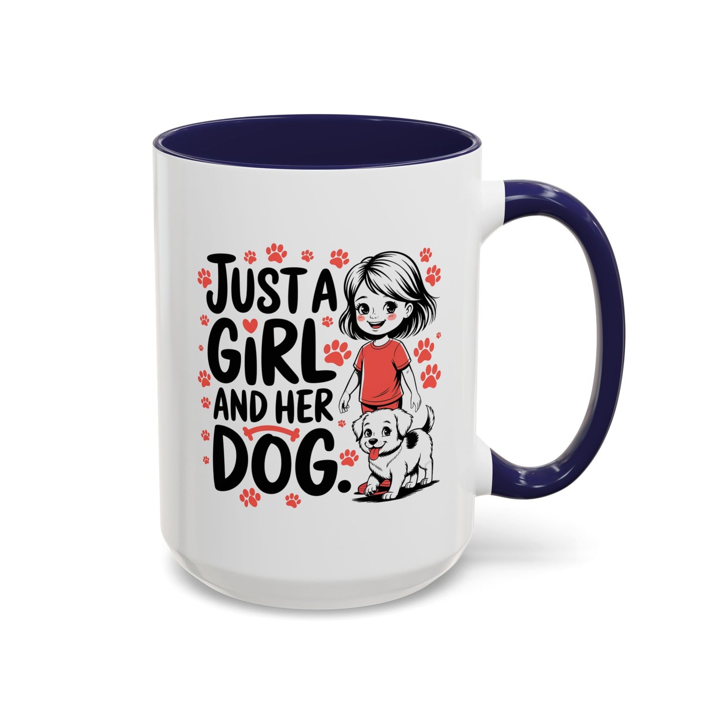 Animal Mug - Just a Girl and Her Dog