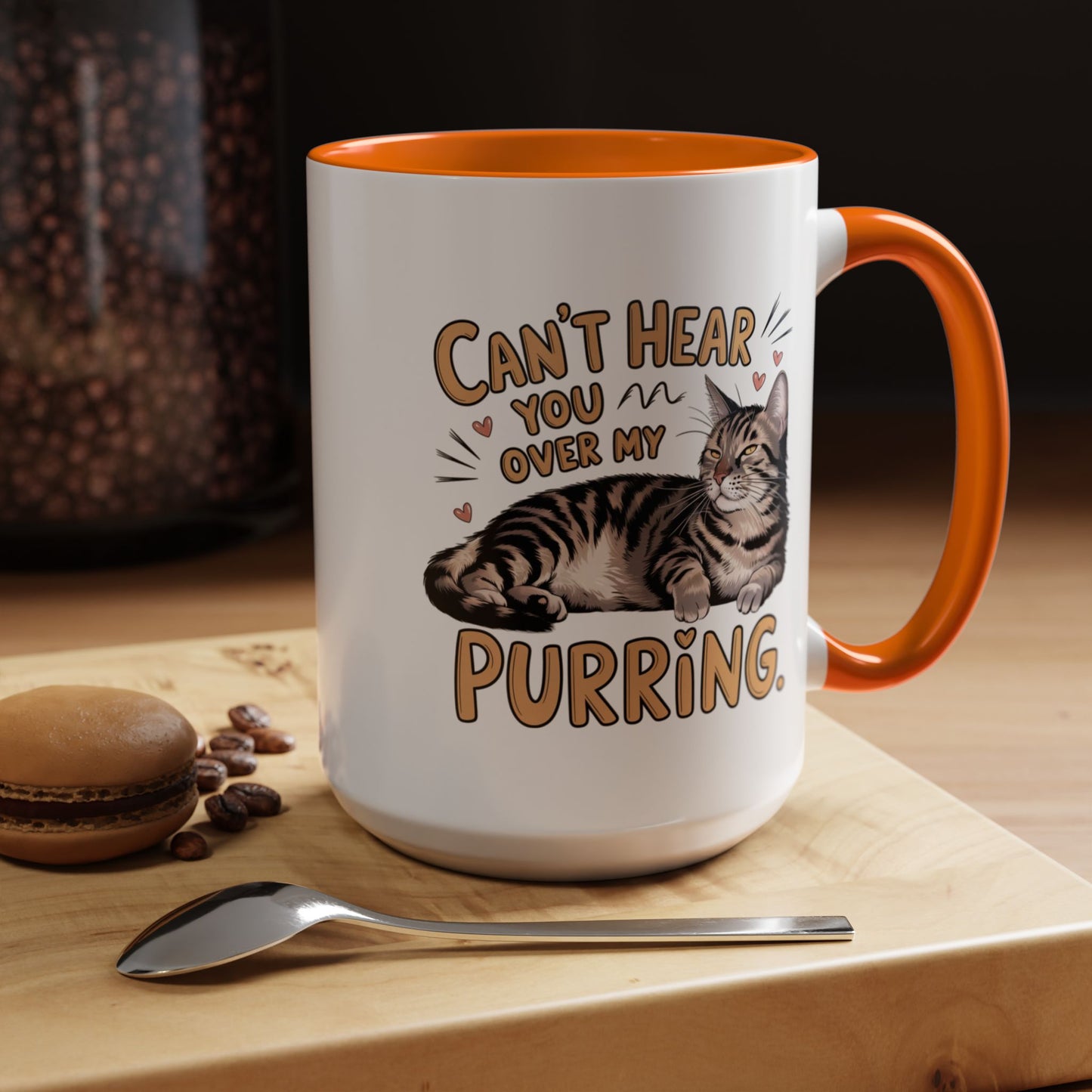 Animal Mug - Can't Hear You Over My Purring