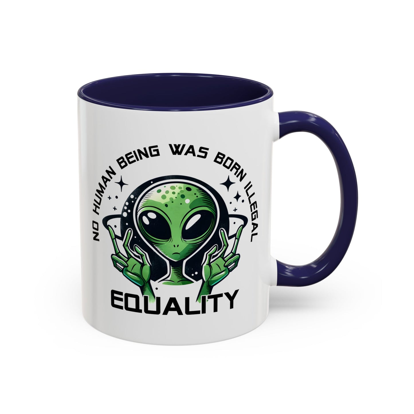 Alien Mug - No Human Being