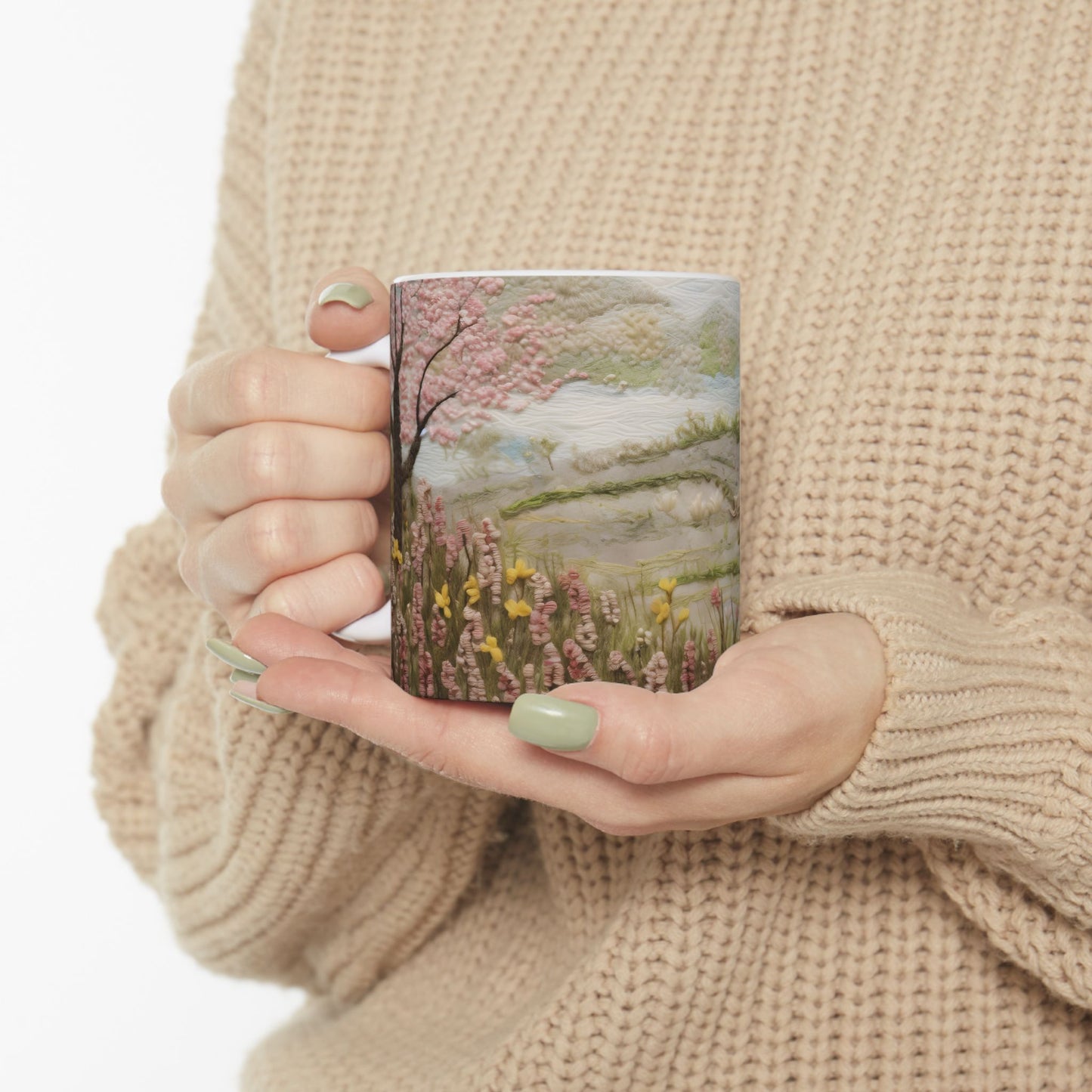 Artistic Mug - Felted Horse