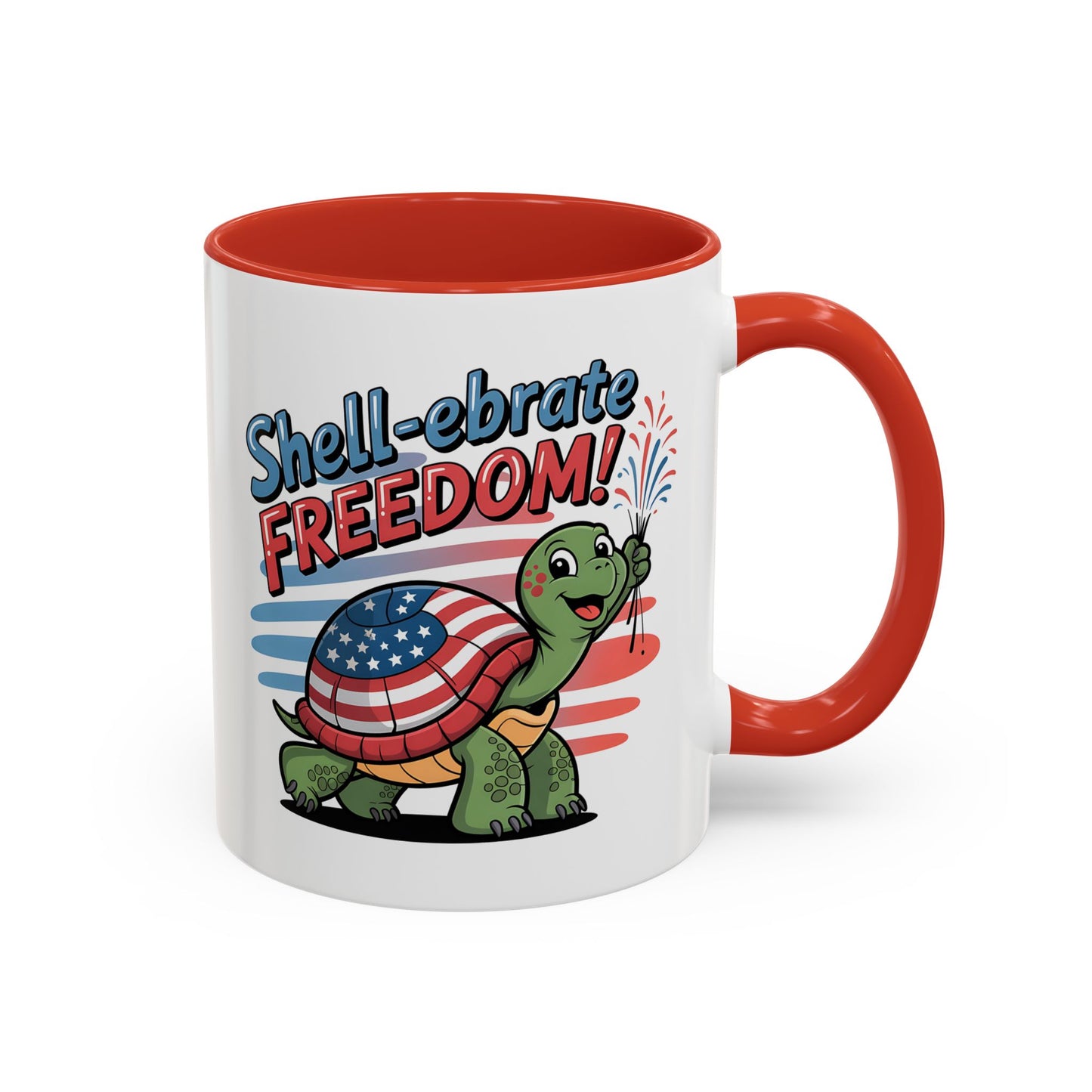 4th of July Mug - Shell-ebrate Freedom