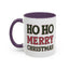 Christmas Mug - Ho Ho Ho Merry Christmas Red & Green Text 4