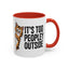 Animal Mug - It's Too Peopley Outside