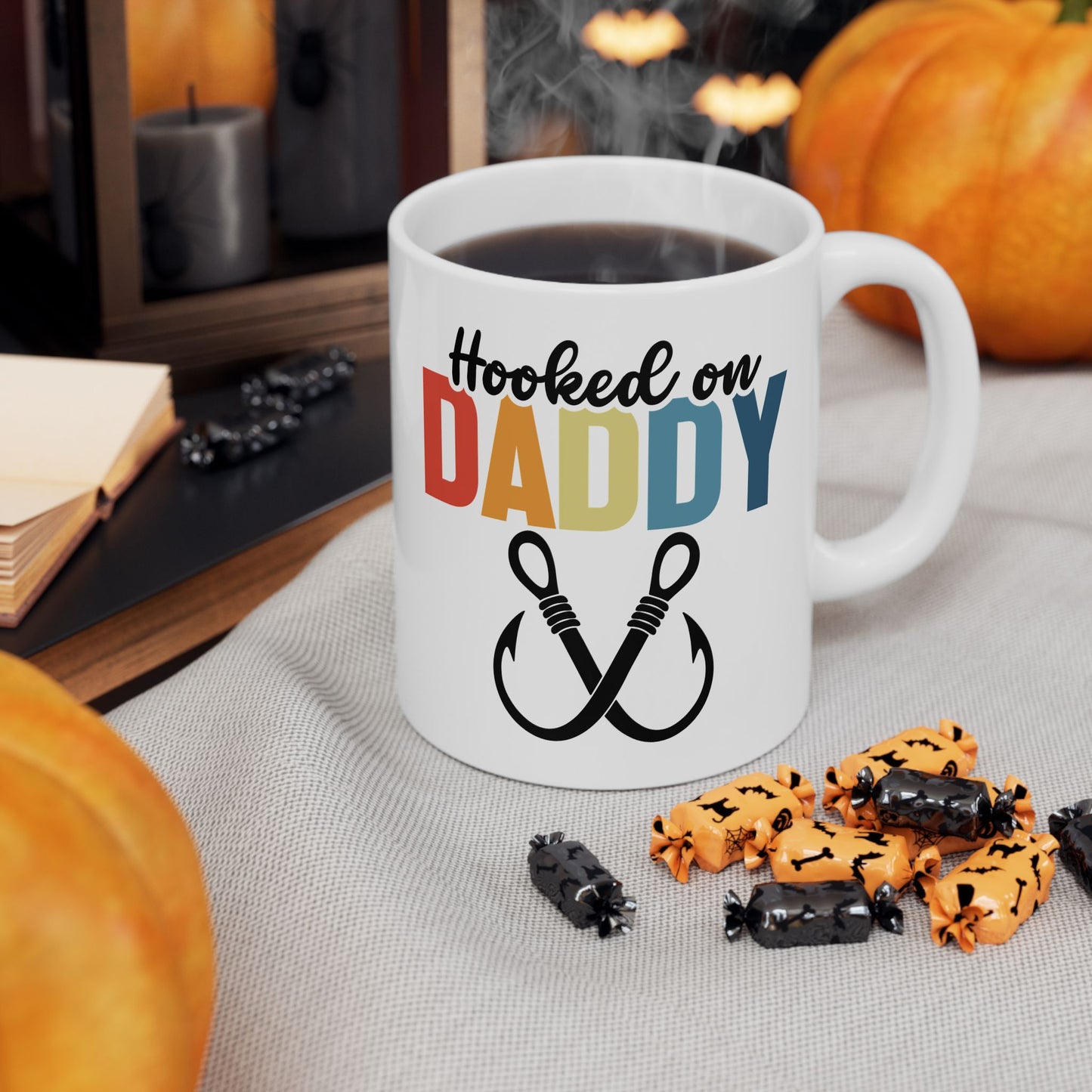 Father's Day Mug - Hooked On Daddy