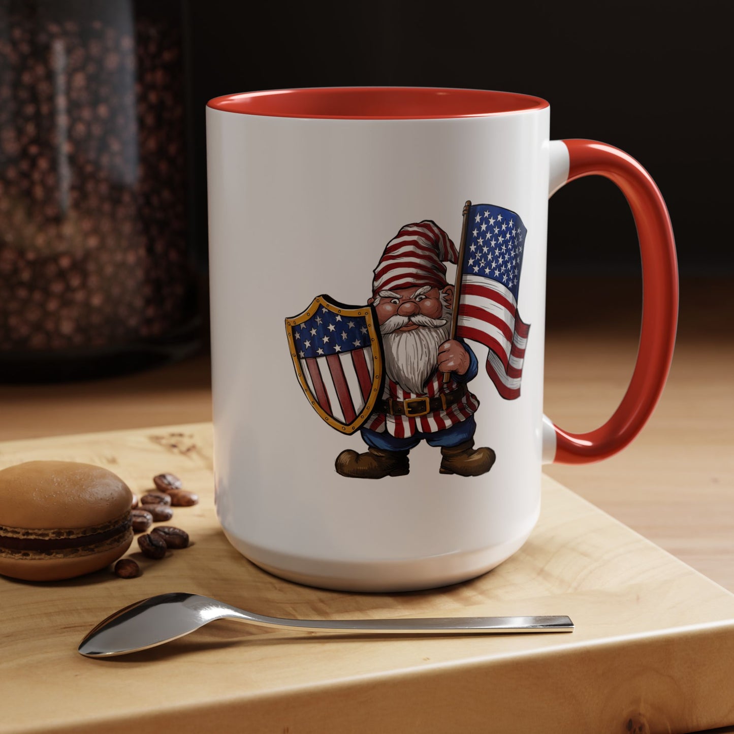 4th of July Mug - American Gnome 5