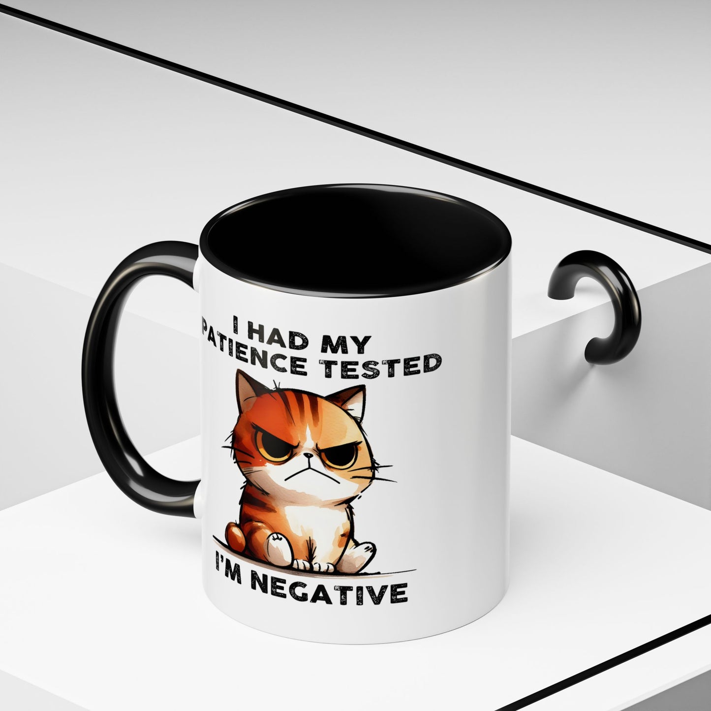 Humor Mug - I Had My Patience Tested Cat