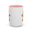 Christmas Mug - Gingerbread Man Red Bow