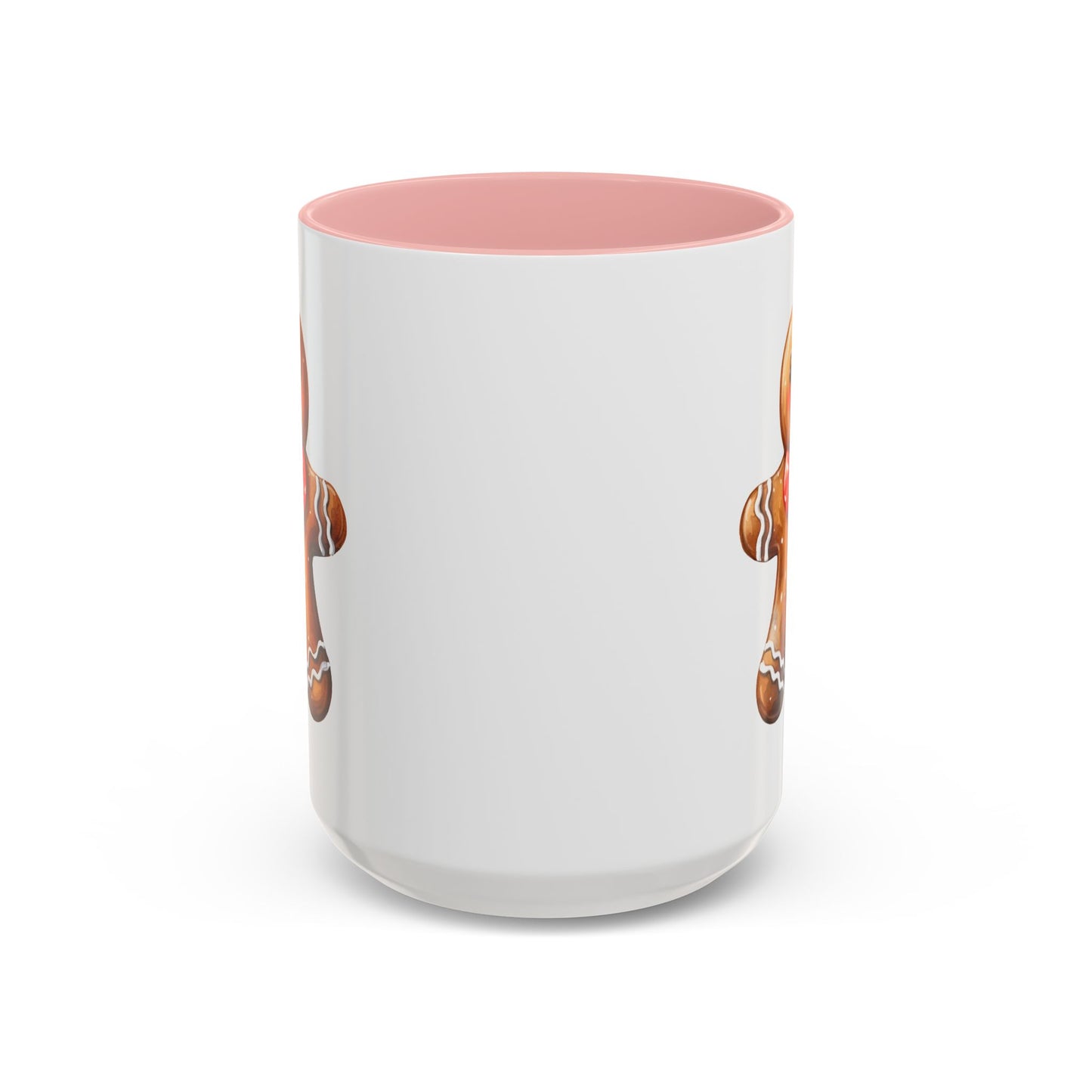 Christmas Mug - Gingerbread Man Red Bow
