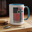 Religious Mug - One Nation Flag Cross