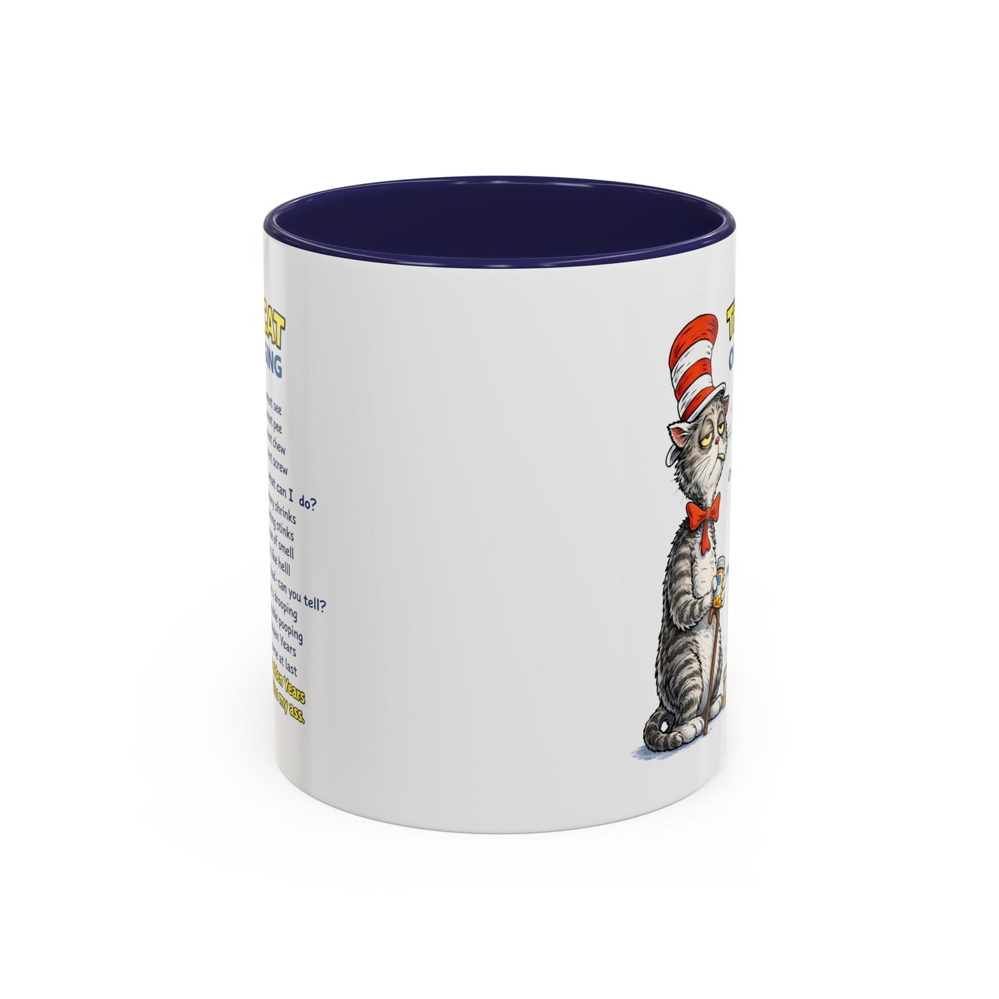 Humor Mug - The Cat Of Aging