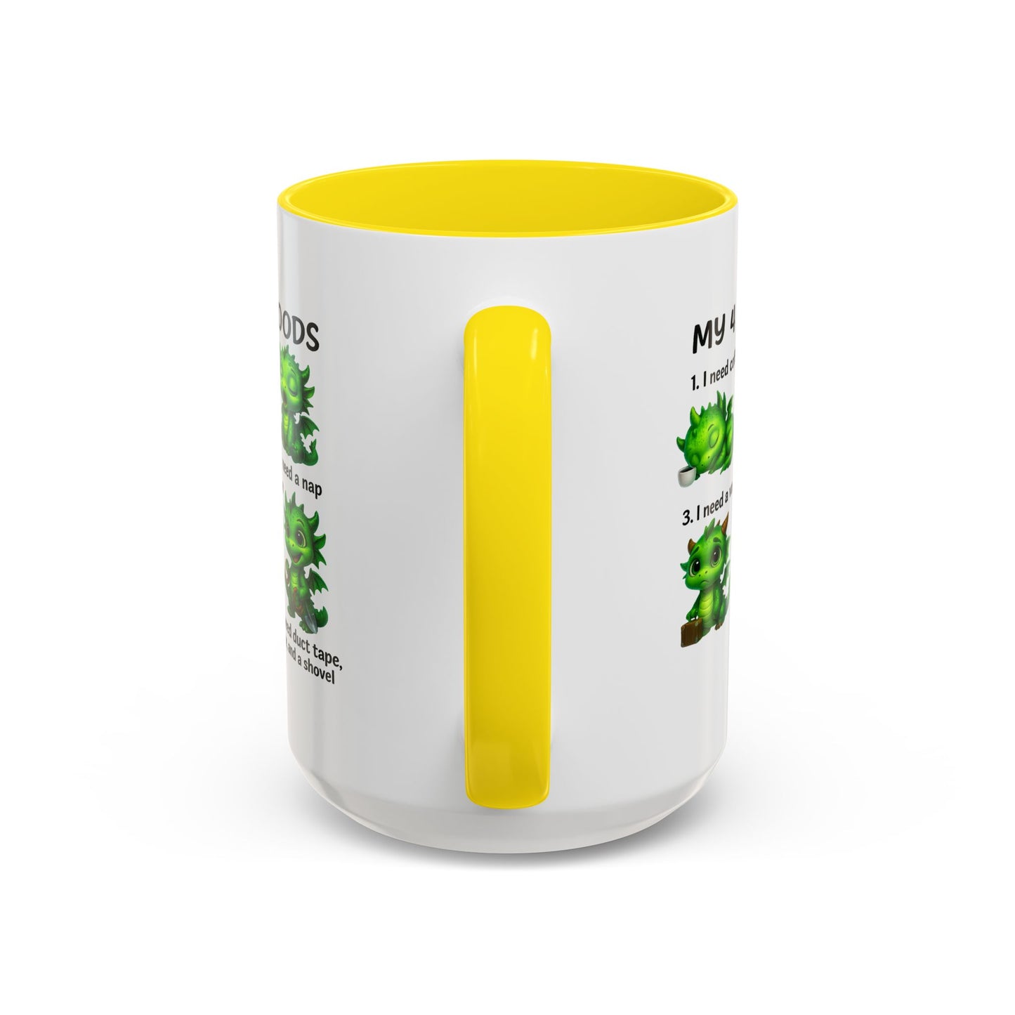 Humor Mug - My 4 Moods Dragon