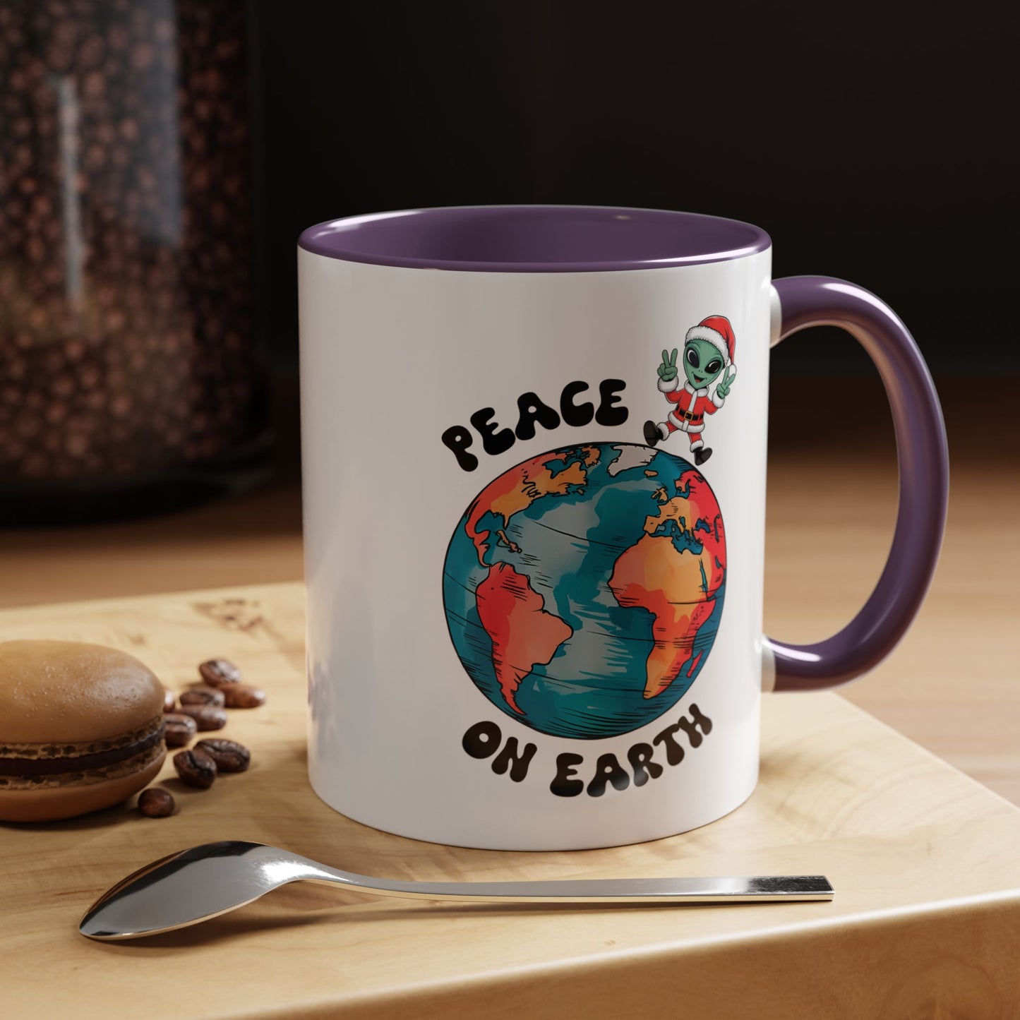 Alien Mug - Peace On Earth