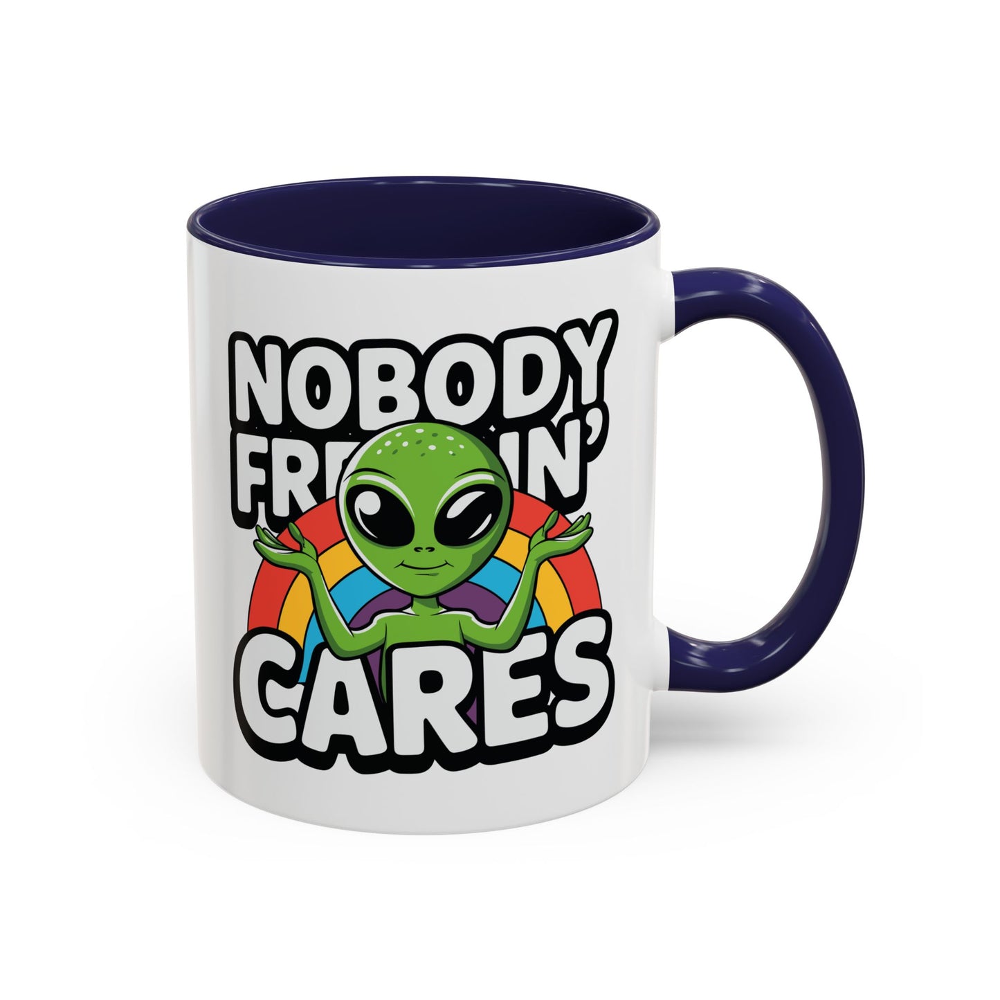Alien Mug - Nobody Freakin Cares