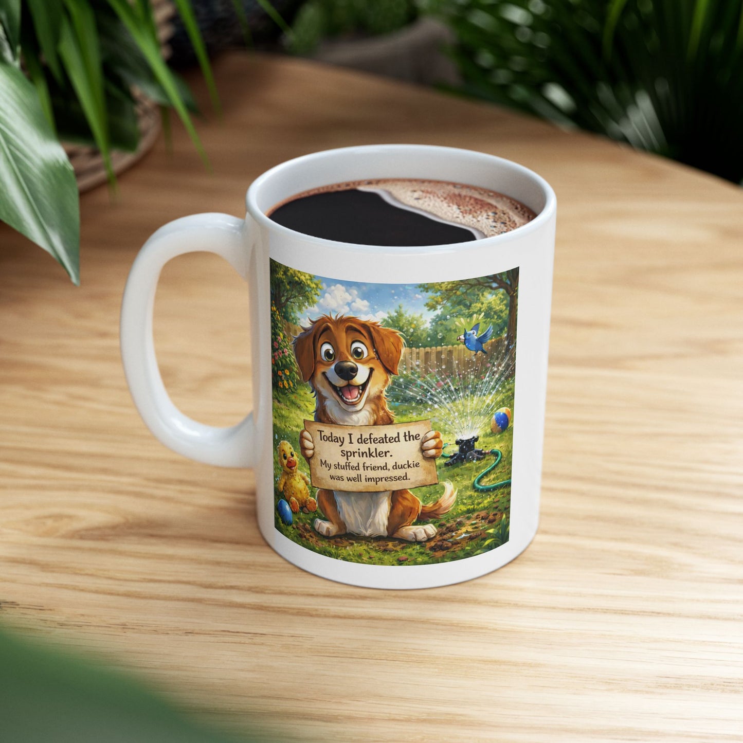 Animal Mug - Today I Defeated The
