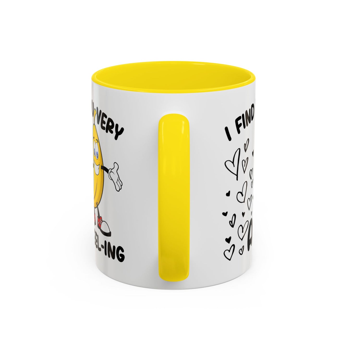 Adult Mug - I Find You Very A-Peel-Ing