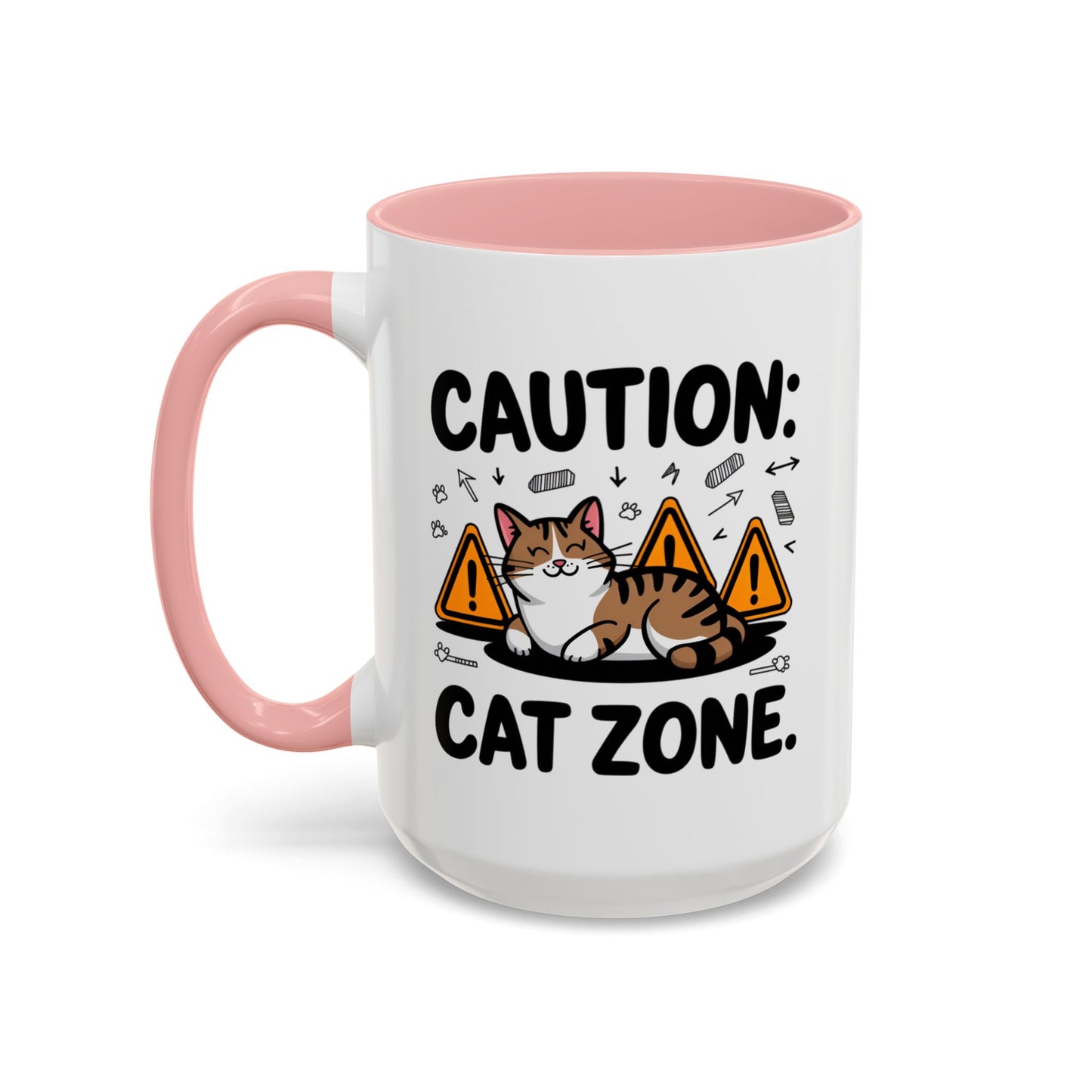 Animal Mug - Caution: Cat Zone