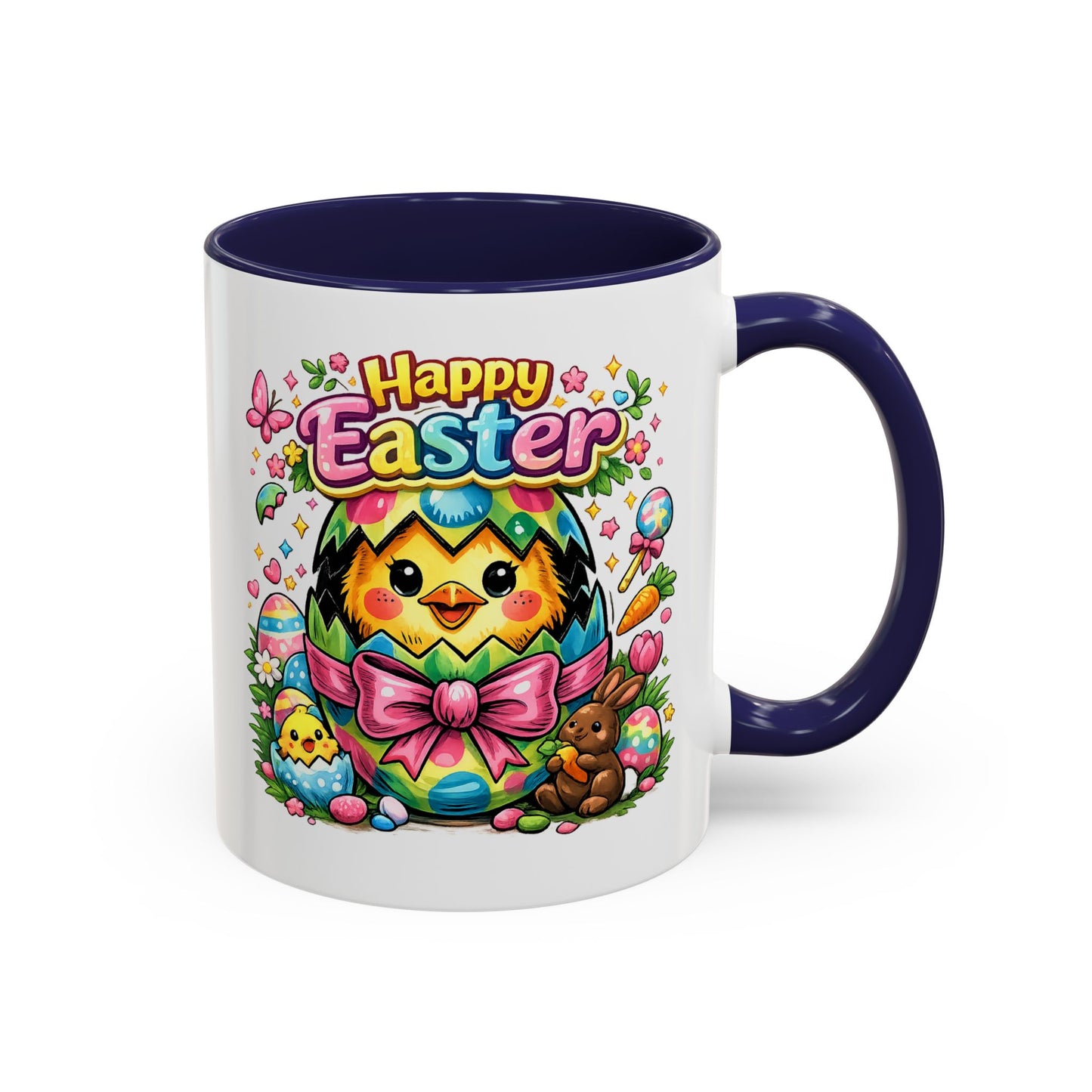 Easter Mug - Happy Easter Chics & Bunny