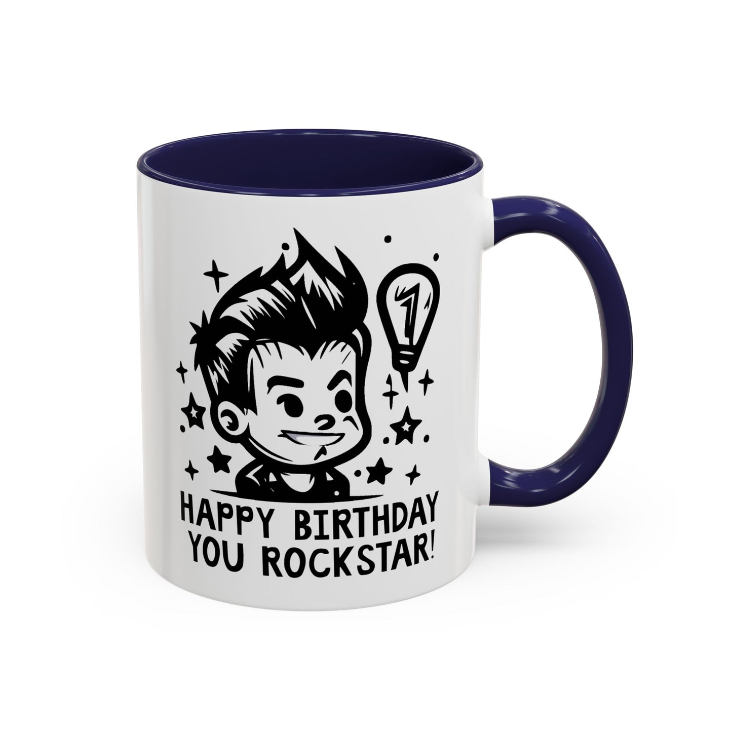 Birthday Mug - You Rockstar!