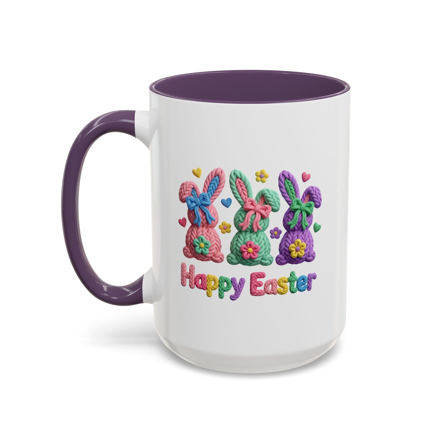 Easter Mug - Crochet Bunnies